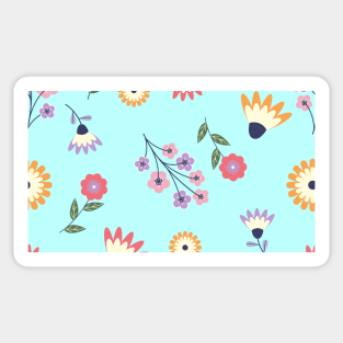 Geomatric floral pattern Sticker